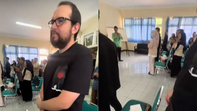 Bule Ikut Tepuk Sakinah (TikTok)
